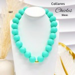 #01 cadena chicle #18mm con dije corazon (solo cadena 5.50$)
