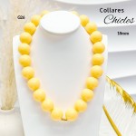 #01 cadena chicle #18mm con dije corazon (solo cadena 5.50$)