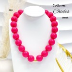 #01 cadena chicle #18mm con dije corazon (solo cadena 5.50$)