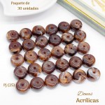 #01 Dona acrilica en tendencia (30 Und por 5$)