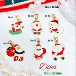 #011 cadena con dije navidad (dije 1.2$)
