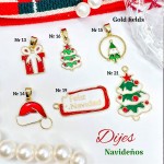 #011 cadena con dije navidad (dije 1.2$)