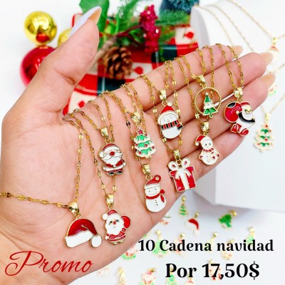 #0 promocion en cadena navidad 10 por 17.50$