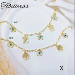 #x tobillera ojo turco #x tobillera ojo turco