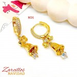 #0 zarcillos navidad en tendencia