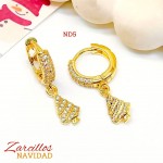 #0 zarcillos navidad en tendencia