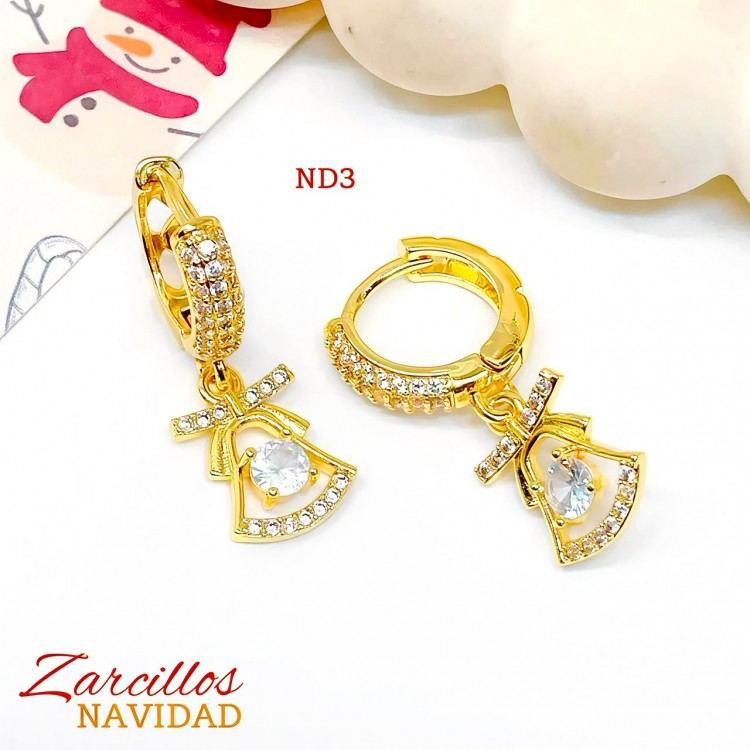 #0 zarcillos navidad en tendencia