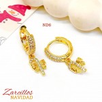 #0 zarcillos navidad en tendencia