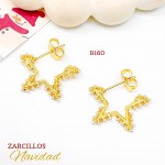 #0 zarcillo navidad elegante #b