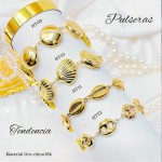 Pulsera en tendencia oro chino 