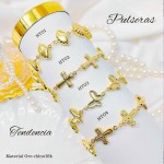Pulsera en tendencia oro chino 