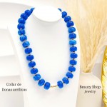 #01 cadena dona acrilica con dije corazon en tendencia (solo cadena 6.50)