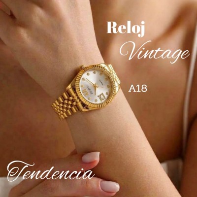 #0001 #A Reloj vintage con pedrería