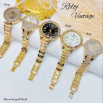 #0001 #A Reloj vintage con pedrería