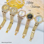 #0001 #A Reloj vintage con pedrería