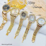 #0001 #A Reloj vintage con pedrería