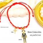 #0 pulsera doble dije jose gregorio hernandez 