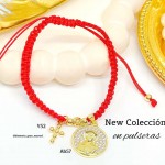 #0 pulsera doble dije jose gregorio hernandez 