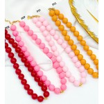 #01 cadena chicle con dije corazon en tendencia (solo cadena 4.50$)