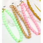 #01 cadena chicle con dije corazon en tendencia (solo cadena 4.50$)