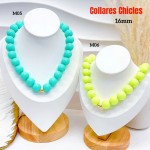 #01 cadena chicle #16 mm con dije corazon en tendencia (solo cadena 4.95)
