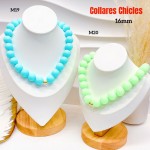 #01 cadena chicle #16 mm con dije corazon en tendencia (solo cadena 4.95)