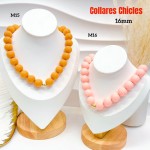 #01 cadena chicle #16 mm con dije corazon en tendencia (solo cadena 4.95)