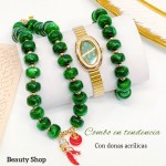 #01 combo dona acrilica doble dije en tendencia