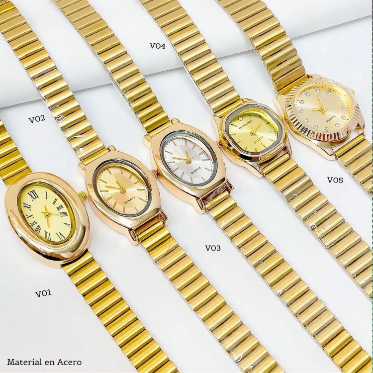 #0 reloj vintage ajustable en tendencia