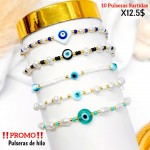 Super promocion en pulsera de hilo en tendencia 10 por 12.50$ Super promocion en pulsera de hilo en tendencia 10 por 12.50$