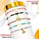 Super promocion en pulsera de hilo en tendencia 10 por 12.50$ Super promocion en pulsera de hilo en tendencia 10 por 12.50$