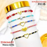 Super promocion en pulsera de hilo en tendencia 10 por 12.50$ Super promocion en pulsera de hilo en tendencia 10 por 12.50$