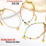 Super promocion en pulsera de hilo en tendencia 10 por 12.50$ Super promocion en pulsera de hilo en tendencia 10 por 12.50$