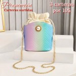 Super promocion en cartera de dama 3 sultidos por 10$