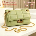 Super promocion en cartera de dama 3 sultidos por 10$