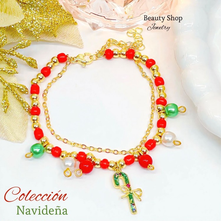 #0 pulsera navidad #0 pulsera navidad