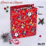 bolsa regalo navidad  mediano 12 por 11.50$