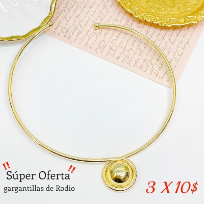 Super promocion en gargantilla 3 por 10$