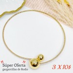 Super promocion en gargantilla 3 por 10$