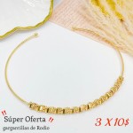 Super promocion en gargantilla 3 por 10$