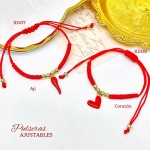 #1 pulsera hilo con dije en tendencia #1 pulsera hilo con dije en tendencia