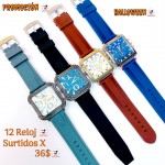 Super promocion en reloj caballero 12 por 36$