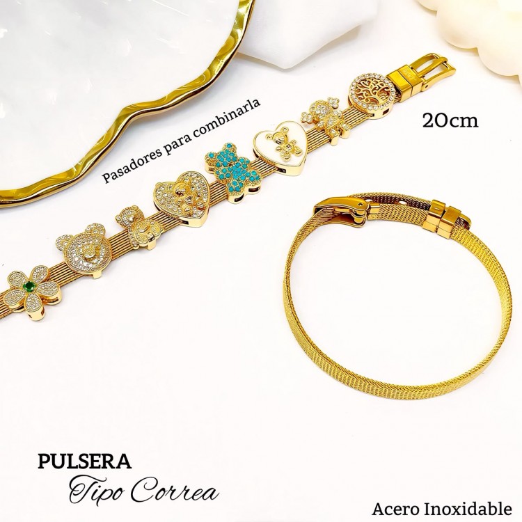 pulsera tipo correa pulsera tipo correa