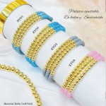 pulsera triple con balines pulsera triple con balines
