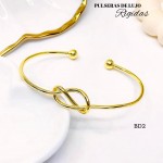 #1 pulsera rigida sencilla en tendencia 