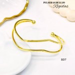 #1 pulsera rigida sencilla en tendencia 