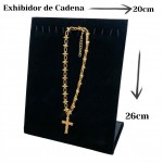 exhibidor cadena negro