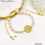 #1 pulsera balin con perla dije religiosa #1 pulsera balin con perla dije religiosa