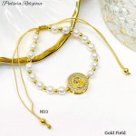 #1 pulsera balin con perla dije religiosa #1 pulsera balin con perla dije religiosa
