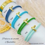 pulsera cordon trenzado